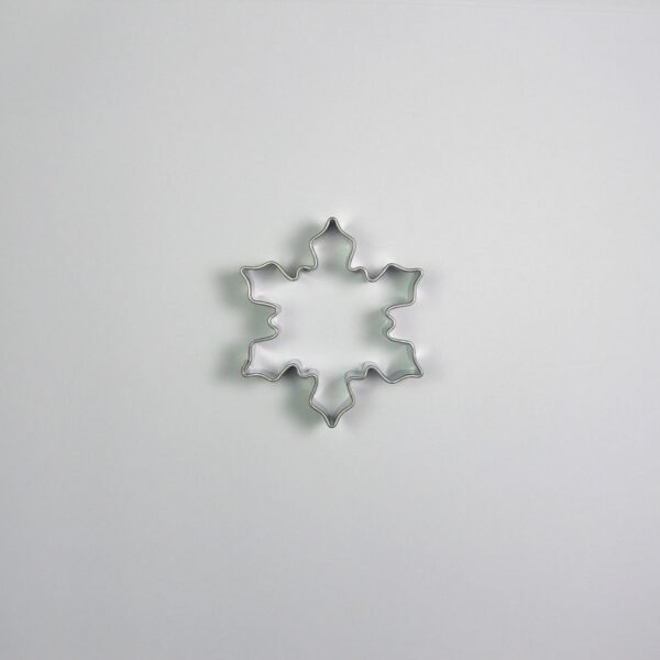 Uitsteker Sneeuwvlok RVS 5cm
