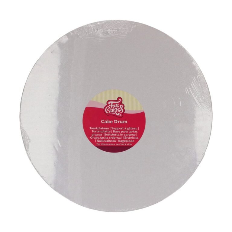 FunCakes Cake Drum Rond Ø35 cm - Wit