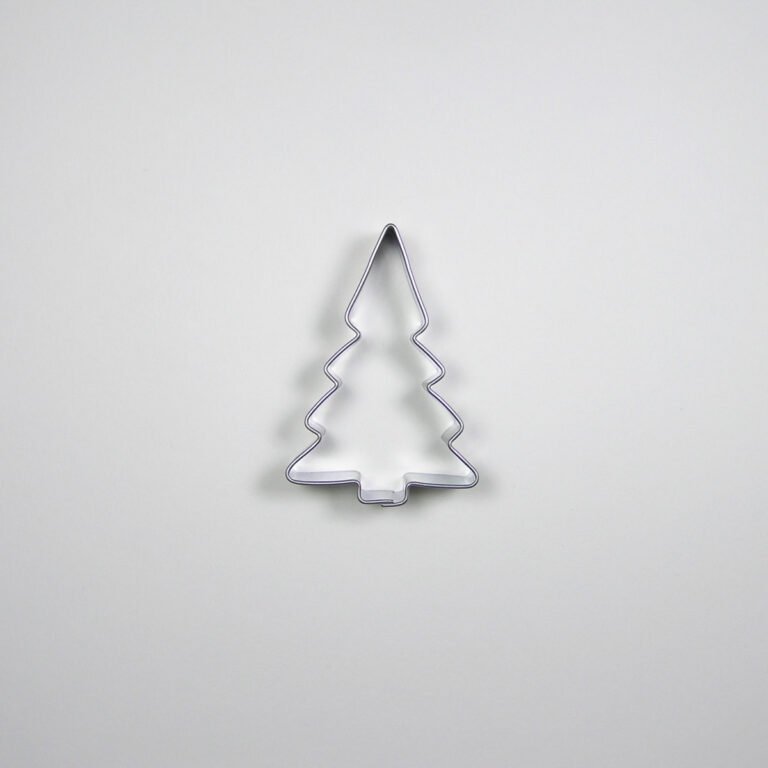 Uitsteker Kerstboom RVS 6cm