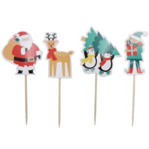 PME Taartprikkers Kerstman 24st.