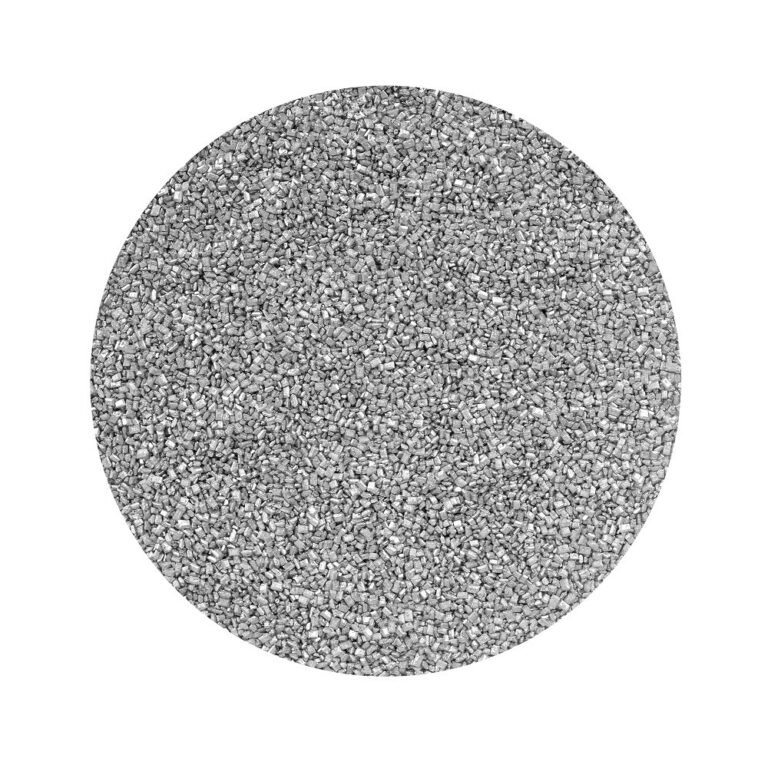 Gekleurde Suiker Zilver 80gr.