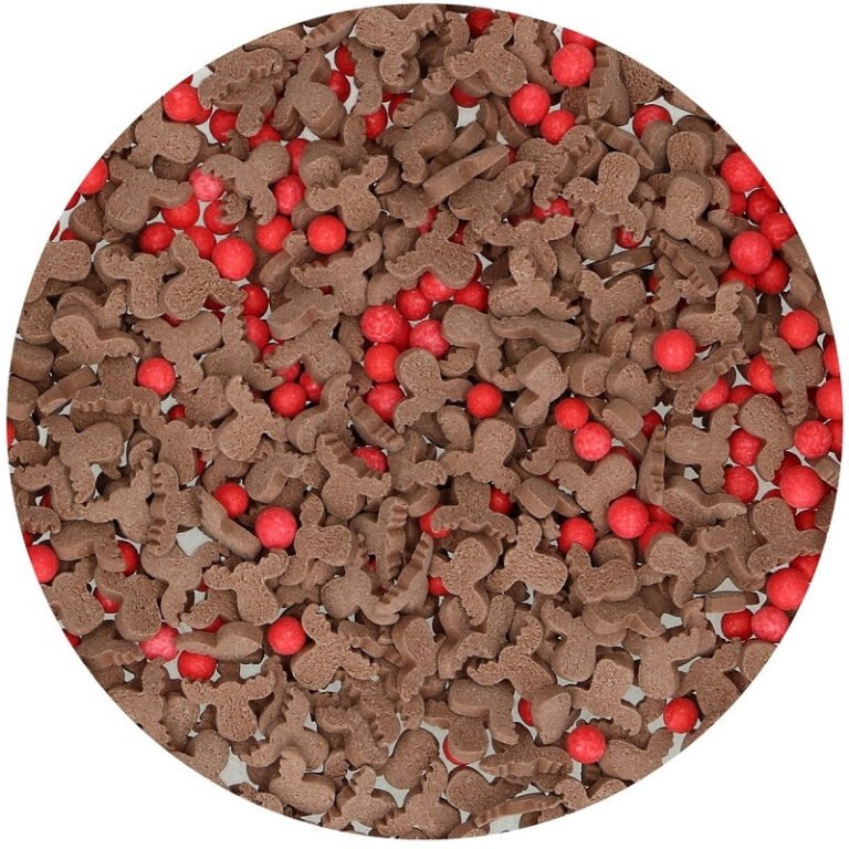 BrandNewCake Confetti Rendier Mix 50gr.