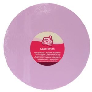 FunCakes Cake Drum Rond Pastel Paars Ø 25 cm