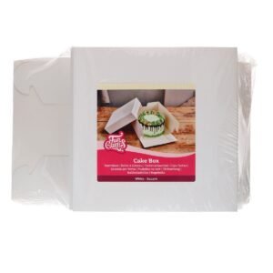 FunCakes Taartdoos Wit 30x30x20 cm