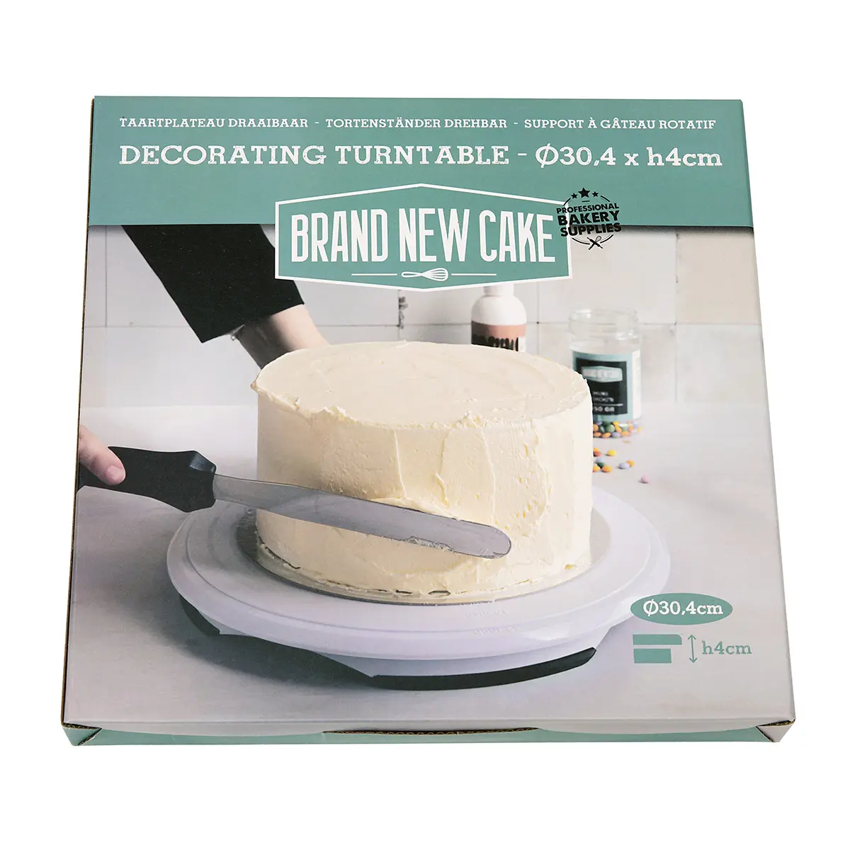Taartplateau Draaibaar Ø30,4x4cm