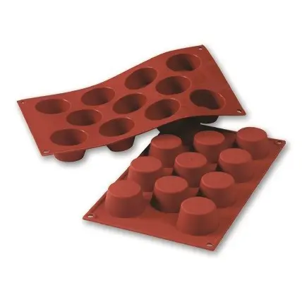 Siliconen Bakvorm Muffin Mini Ø51h28mm (11)