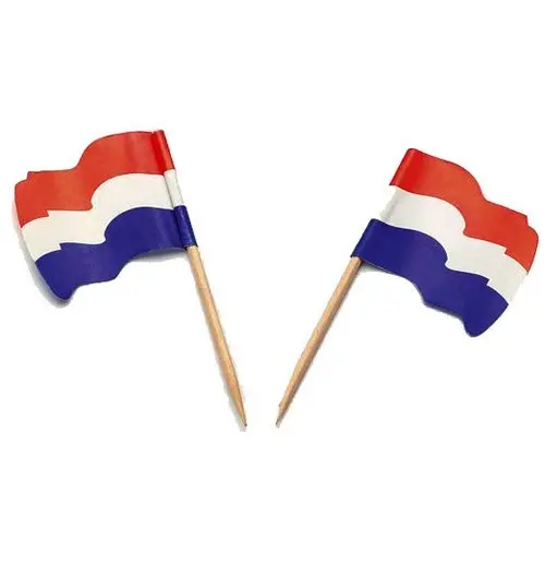 Vlagprikker Nederland Wapperend