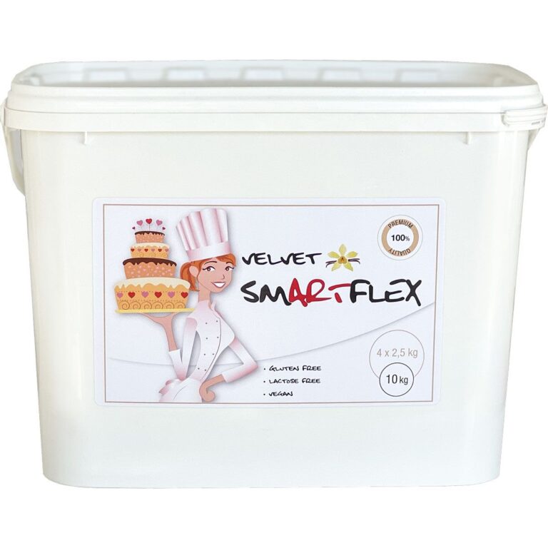 SmartFlex Sugar Paste White Velvet Vanilla Flavour 10kg
