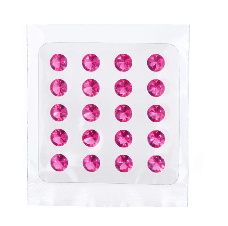 Eetbare Jelly Diamanten Roze 20st