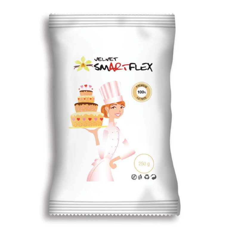 SmartFlex Fondant White Velvet Vanilla Flavour 250g