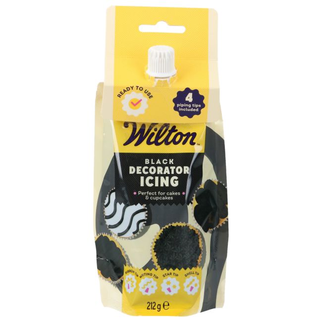 Wilton Decorator Icing Black 212g