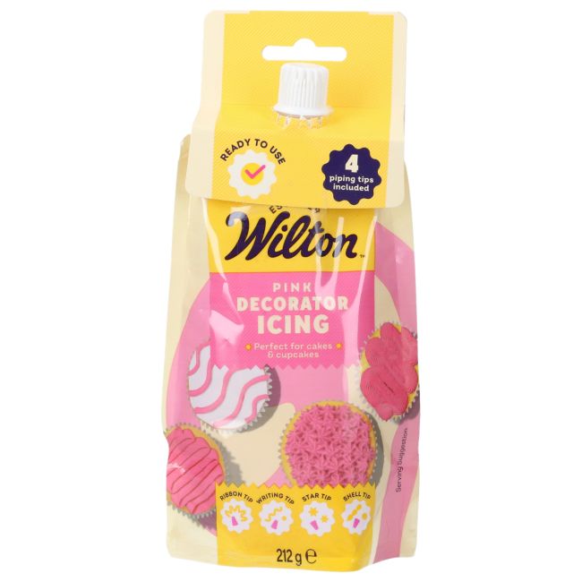 Wilton Decorator Icing Pink 212g